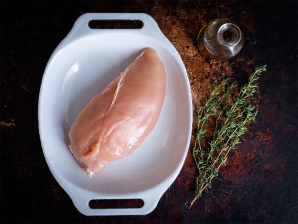 Skinless Boneless Chicken Breasts (500gm)