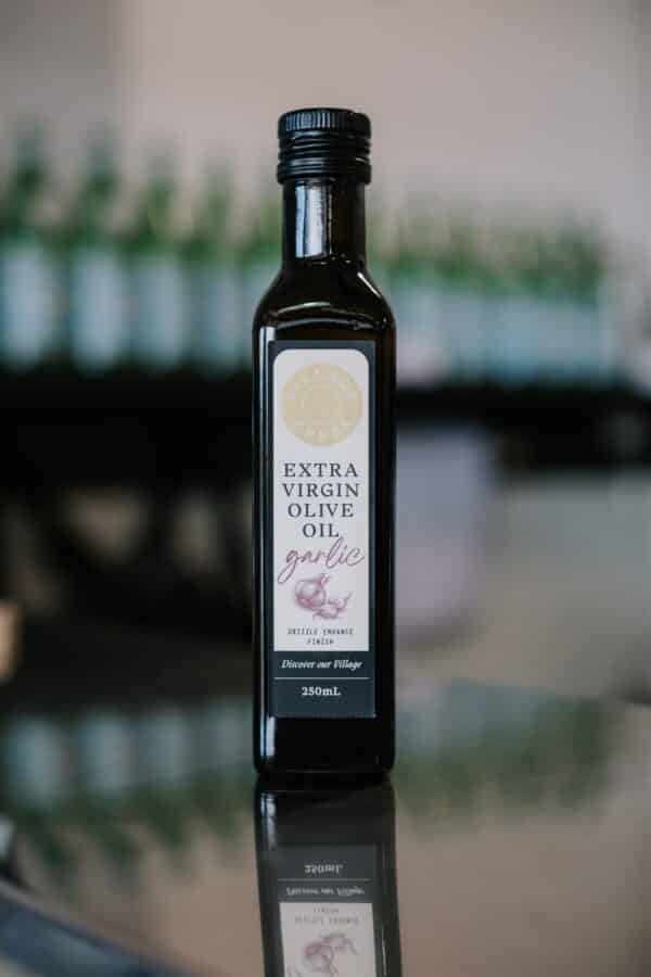 The Village Press Extra Virgin Olive Oil Garlic