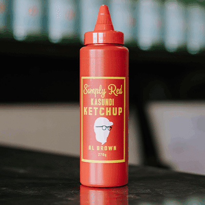 Al Brown Simply Red Kasundi Ketchup