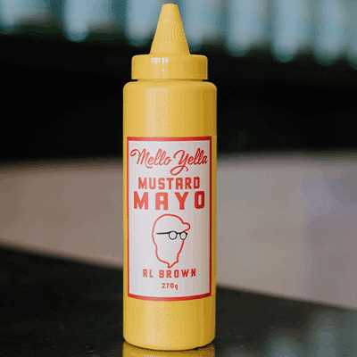 Al Brown Mello Yella Mustard Mayo