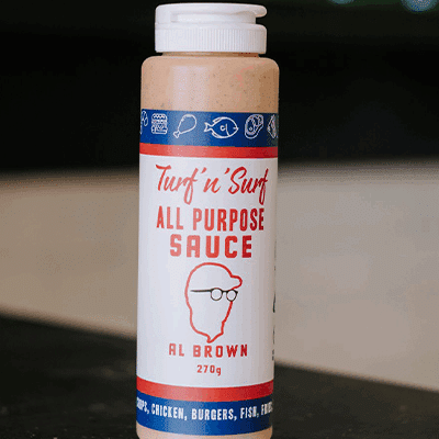 Al Brown Turf 'n' Surf All Purpose Sauce
