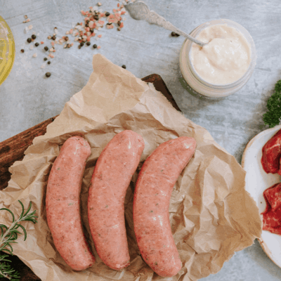 Roast Beef & Horseradish (x6 Sausages)