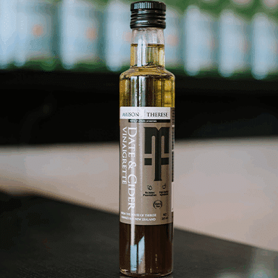 Maison Therese Date and Cider Vinaigrette