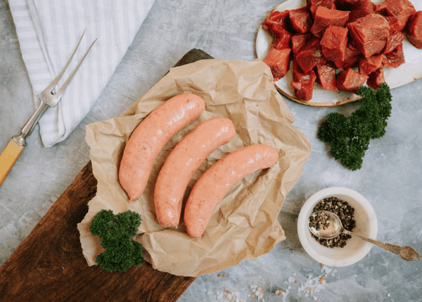 Murray’s Famous Beef Sausages (x6 Sausages)