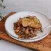 Lamb Hotpot with Sliced Potato Topping