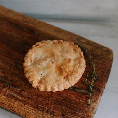 Blue Cheese and Onion Pie - Small single-serve