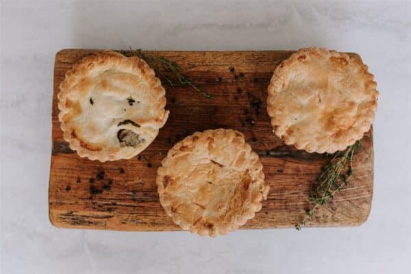 Slow cooked brisket & cheese pie - Small single-serve