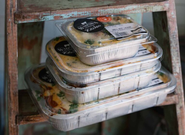Heat and eat ready meals