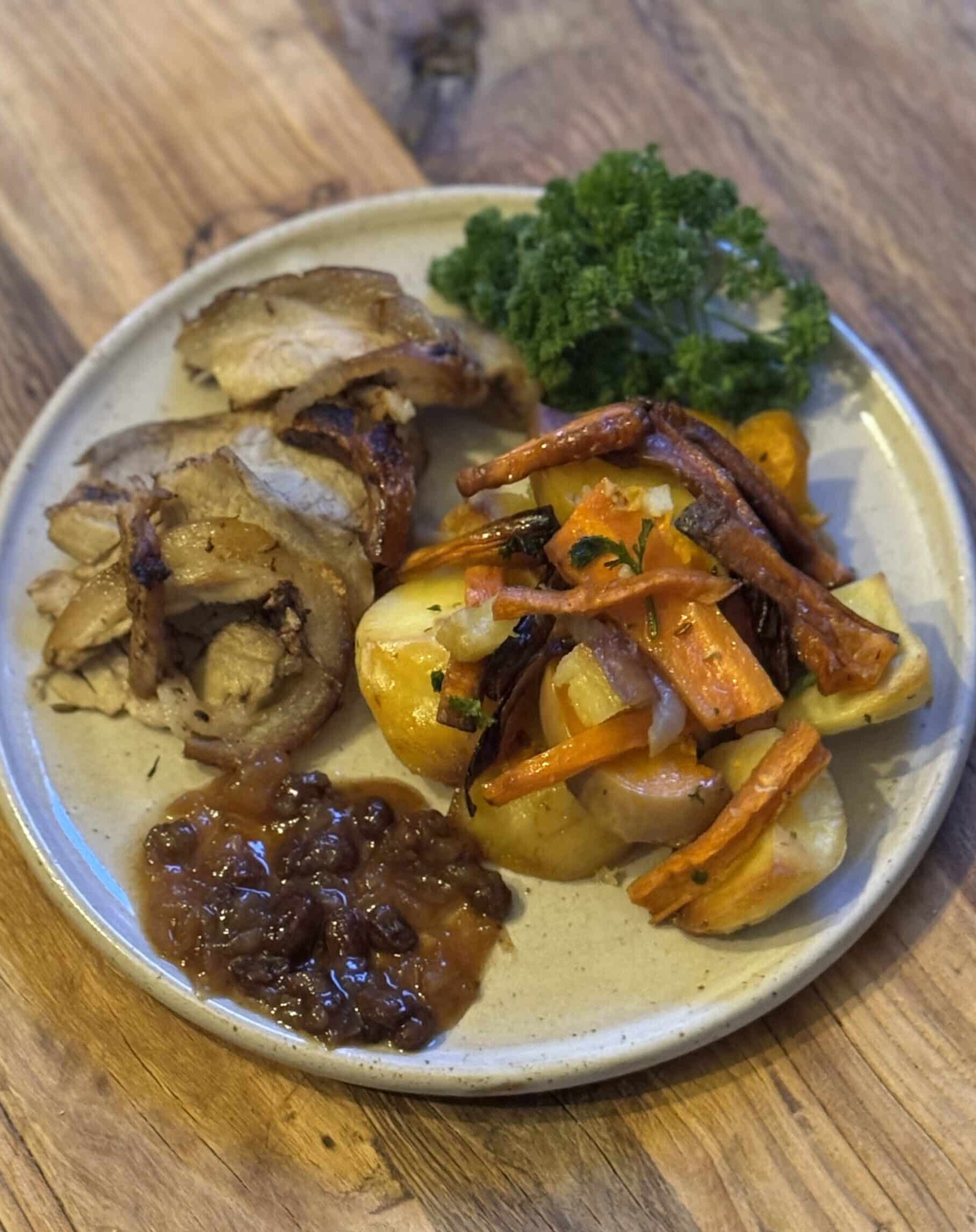 Ready Meal | Rosemary Roast NZ Pork with Roast Vegetables