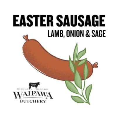 Easter Special Lamb, Sage & Onion Sausages (6x)