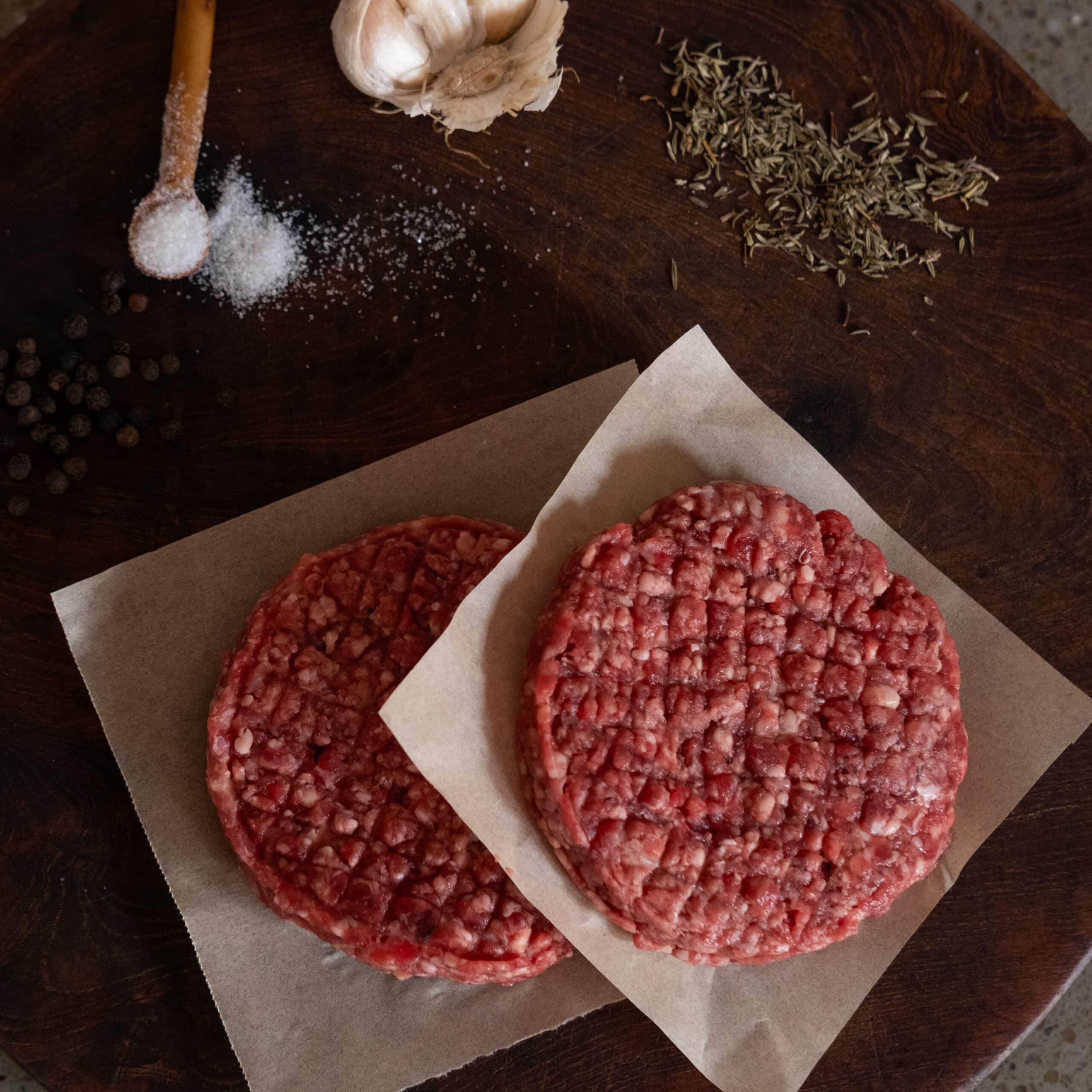 Angus Beef Burger Patties | Waipawa Butchery