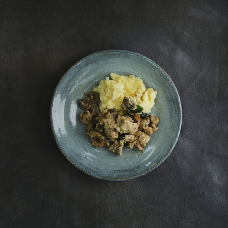 Chicken & Mushroom Creamy Stew with Mashed Potato | Ready Meal | Waipawa Butchery