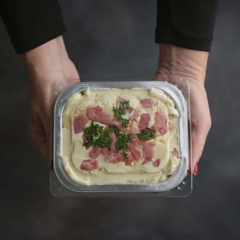 Corned Beef with Mustard Sauce, Creamy Mashed Potato and Buttery Cabbage | Ready Meal | Heat and Eat Meal | Waipawa Butchery
