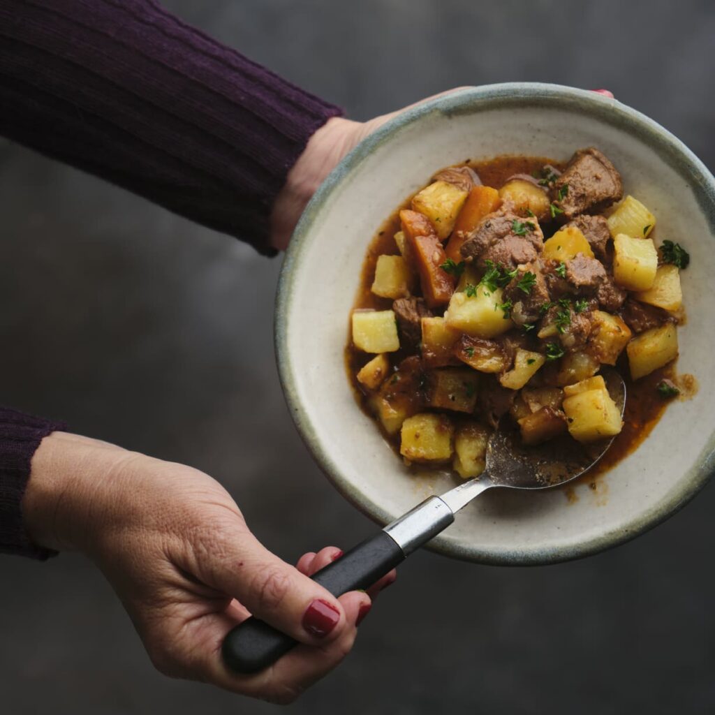 Lamb Hotpot with Sliced Potato Topping | Ready Meal | Heat and Eat Meal | Waipawa Butchery