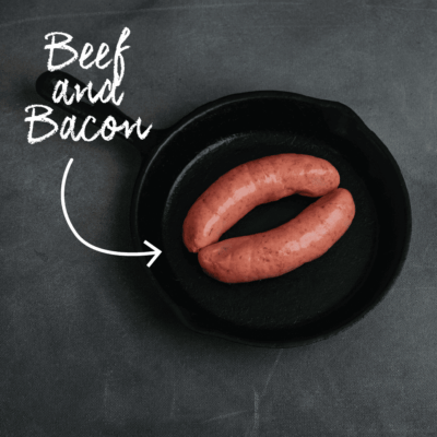 Waipawa Butchery Beef Bacon Sausage