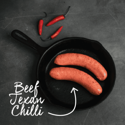 Waipawa Butchery Beef Texan Chilli Sausage
