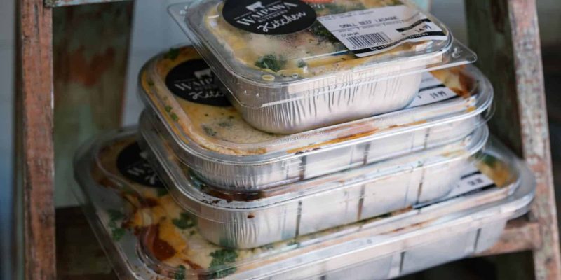 Heat and eat ready meals